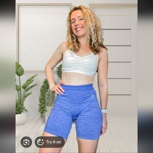 Gymshark Adapt Animal Blue Athletic Shorts